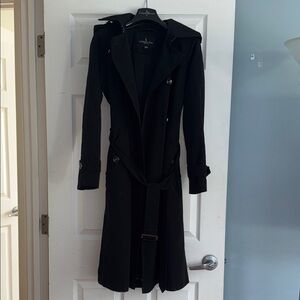 London Fog Classic Black Trench Coat